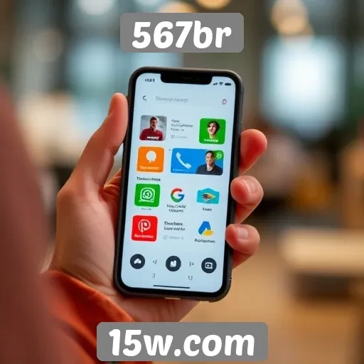 Experiência do usuário no site 567br em dispositivos móveis